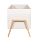 Troll Nursery | Torsten | Crib - 140 x 70 cm | White + Natural Wax