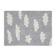 Lorena Canals® handwoven 100% cotton rug 120 x 160 cm | Cloud Grey