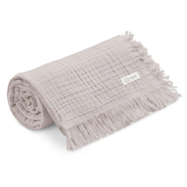 YOSOY | 100% MERINO WOOL DIAMONDS BLANKET| LIGHT DIRTY PINK