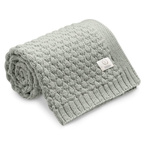 Yosoy® Knitted Blanket Merino Wool 100% MONTREAL sage