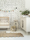 Pinio Miloo chest of drawers 3 drawers + 1 door champagne