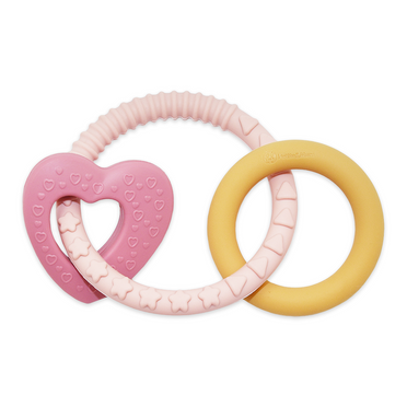 Petite&amp;Mars® silicone teether Love