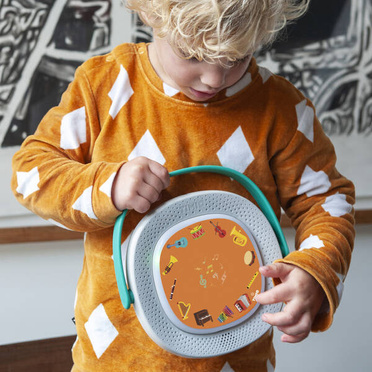 TIMIO - an interactive educational toy for language learning.