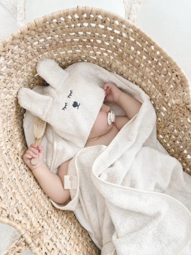 Yosoy Bamboo Towel With Ears Bamboo 100x100 Beige