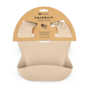 Petite&amp;Mars® Take&amp;Match silicone bib