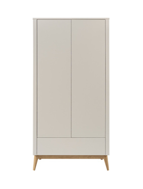 Pinio Miloo chest of drawers 3 drawers + 1 door champagne