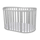 Waldin® 7in1 Oval crib