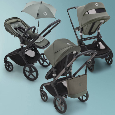 Bugaboo® Fox 5 zestaw 2w1, wózek głęboko-spacerowy | Desert Taupe Complete Edition