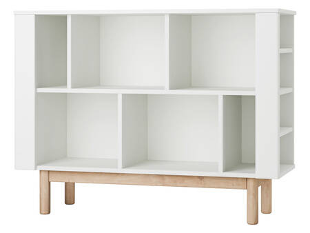 Pinio Miloo low bookcase white
