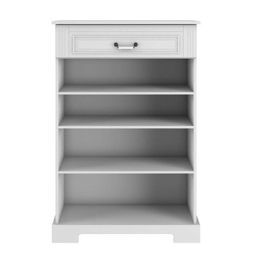 Bellamy® Ines 2-door tall chest of drawers | Elegant White