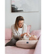 Poofi® nursing pillow 100% organic cotton | Nougat