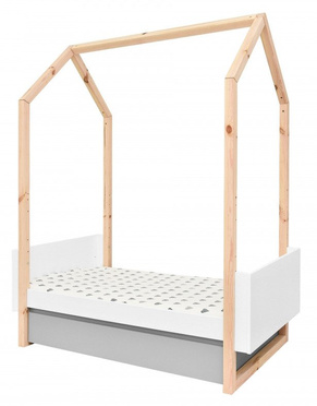 Bellamy Pinette łóżeczko 70x140 rozsuwane do 160 