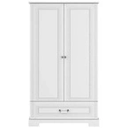 Bellamy® Ines wysoka szafa 2-drzwiowa 'tall' | Elegant White