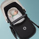 Bugaboo® Fox 5 zestaw 2w1, wózek głęboko-spacerowy | Midnight Black