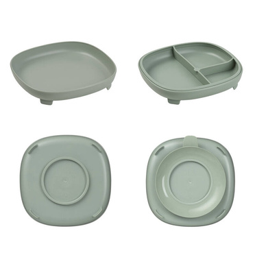 B.Box® plate with suction cup 2-in-1