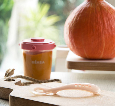 Beaba® silicone spoon 4m+ | Old Pink