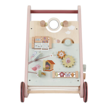 Little Duch® drewniany chodzik edukacyjny | Flowers & Butterflies