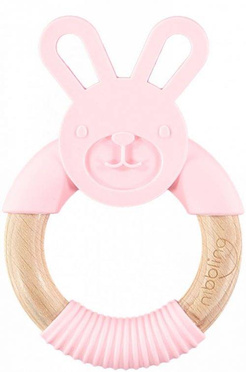 Nibbling® wooden rabbit teether