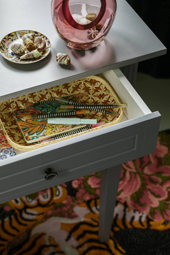 Bellamy® Ines desk | Neutral Grey