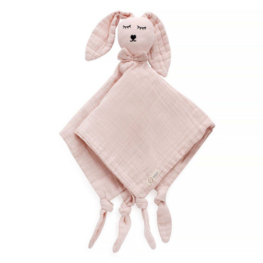 Yosoy® doudou friends 100% cotton muslin powder pink