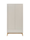 Pinio Miloo chest of drawers 3 drawers + 1 door champagne