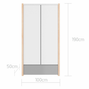Bellamy Pinette 2-door closet