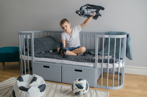 Waldin® łóżeczko 7w1 