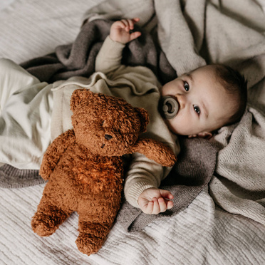 MOONIE 2.0 | TEDDY BEAR | TEDDY ORGANIC WITH LIGHT | SAND