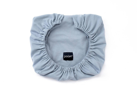 Poofi® stroller sheet 100% organic cotton | Dusty Blue