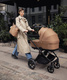 Venicci® Claro 2-in-1 deep-sleeping stroller Caramel