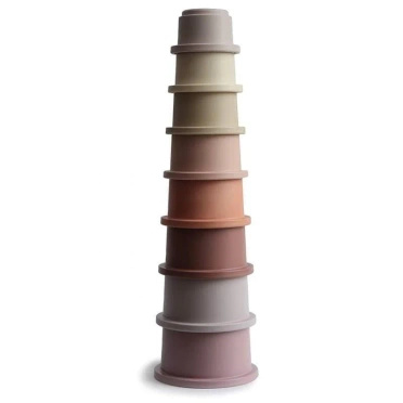 Mushie Tower of Petal Cups