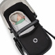 Bugaboo® Newborn Inlay stabilizing insert for newborn baby | Light Gray Melange