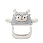 Smily Mia reindeer teether light gray