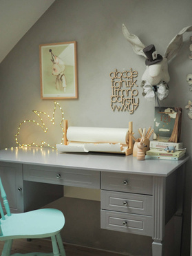 Bellamy® Ines secretary | Neutral Grey