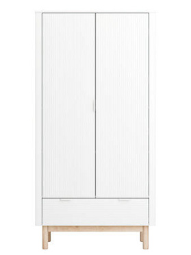 Pinio Miloo 2 door closet white