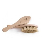 Poofi® natural bristle baby brush for chickweed