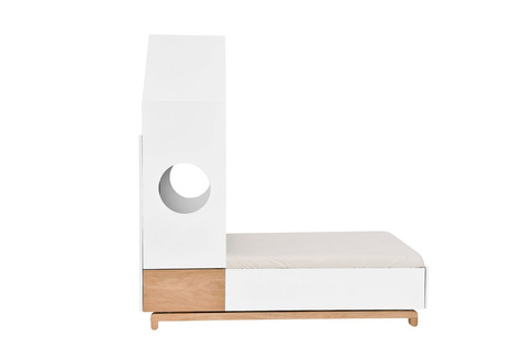 Bellamy |Nomi | Crib | 140x70 | White + Natural