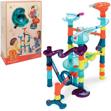 B.Toys™ Marble-palooza interaktywny kulodrom wersja mini 38 elementów