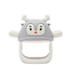 Smily Mia reindeer teether light gray