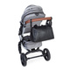 Childhome Mommy | Torba do wózka | Club Vegan Leather Black