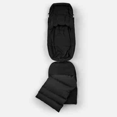 Bugaboo® Footmuff winter sleeping bag | Midnight Black