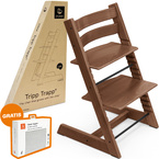 Stokke® Tripp Trapp® Wooden Children's Chair | Walnut Brown