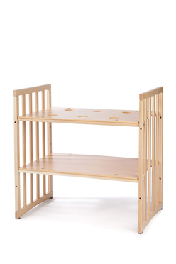 Waldin® łóżeczko 7w1 Owal