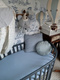 Waldin® 7in1 Oval crib