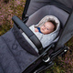 Bugaboo® Newborn Inlay wkładka stabilizująca dla noworodka | Light Grey Melange
