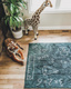 Lorena Canals® handwoven 100% cotton rug 140 x 200 cm | I LOVE MATH