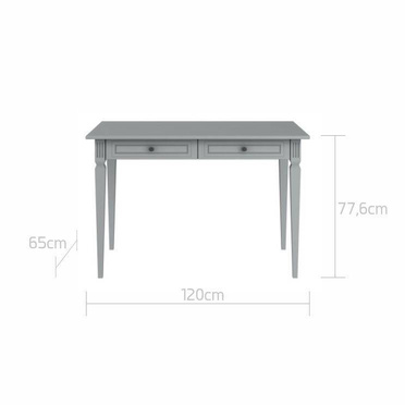 Bellamy® Ines desk | Neutral Grey