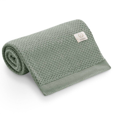 Yosoy | Clover Bamboo Blanket | Olive