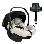 Avionaut | Pixel PRO + Base IQ Isofix | Lightweight Car Seat 0-13 kg with Base | Beige