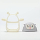 Smily Mia reindeer teether light gray